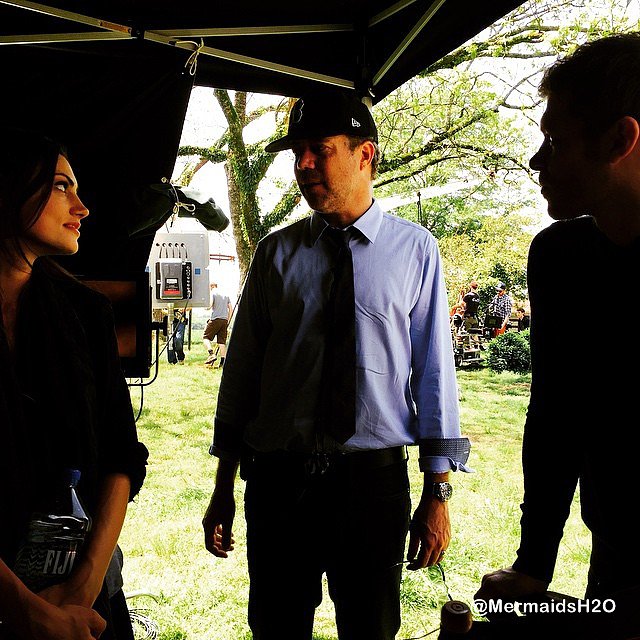 Behind the scenes Phoebe Tonkin en The Originals