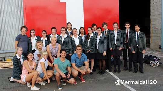 Fans visitan el set de Mako Mermaids Season 2