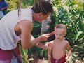 Dominic Deutscher de peque&ntilde;o