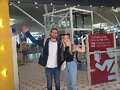 Cleo Massey con su novio Luke Dempsey-Ceh