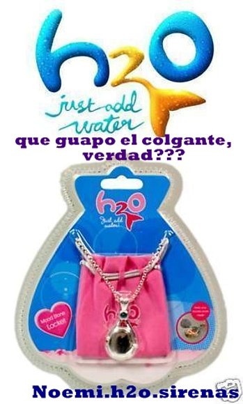 El colgante de H2O Just Add Water