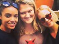 Behind the scenes Claire Holt en The Originals