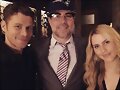 Behind the scenes Claire Holt en The Originals