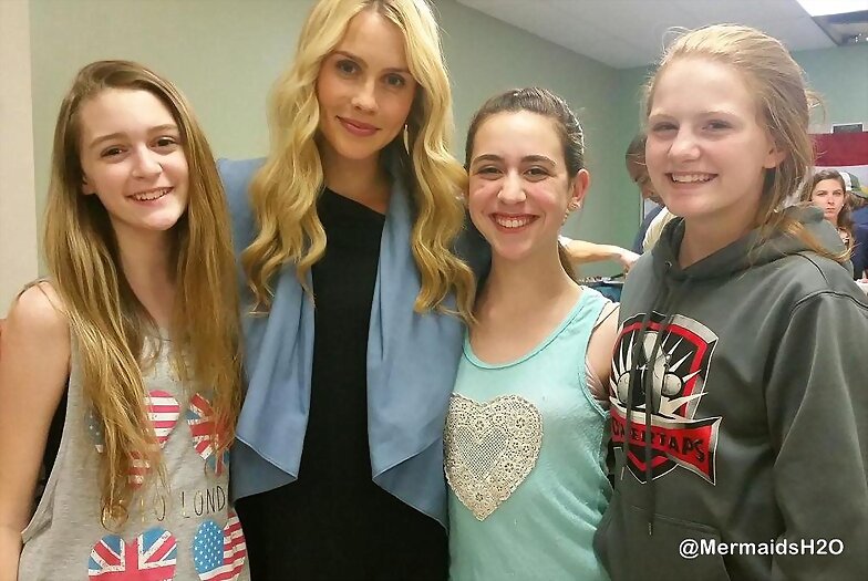 Behind the scenes Claire Holt en The Originals