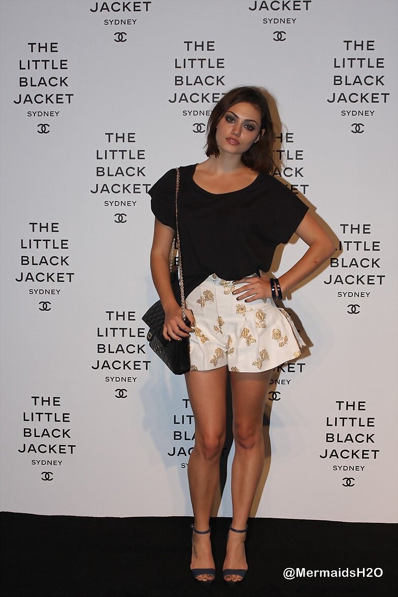Phoebe Tonkin -Chanel The Little Black Jacket 2012