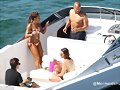 Phoebe Tonkin -Bikini Yacht Candids Sydney Harbour