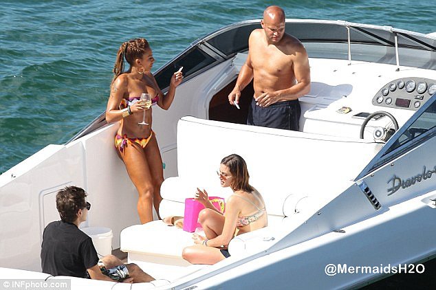 Phoebe Tonkin -Bikini Yacht Candids Sydney Harbour