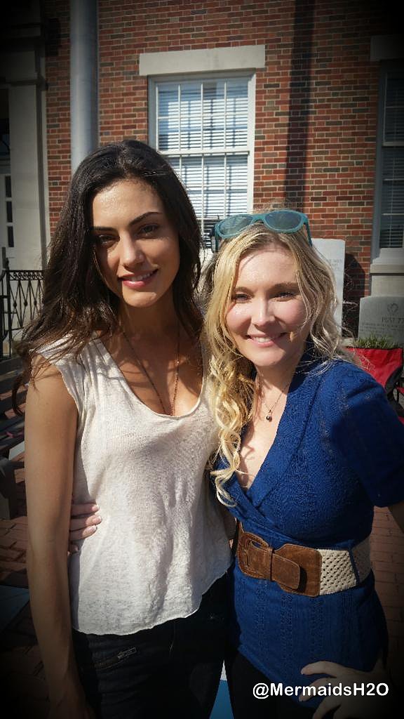 Behind the scenes Phoebe Tonkin en The Originals