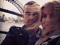 Isabel Durant con su novio