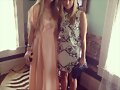 Isabel Durant con su hermana