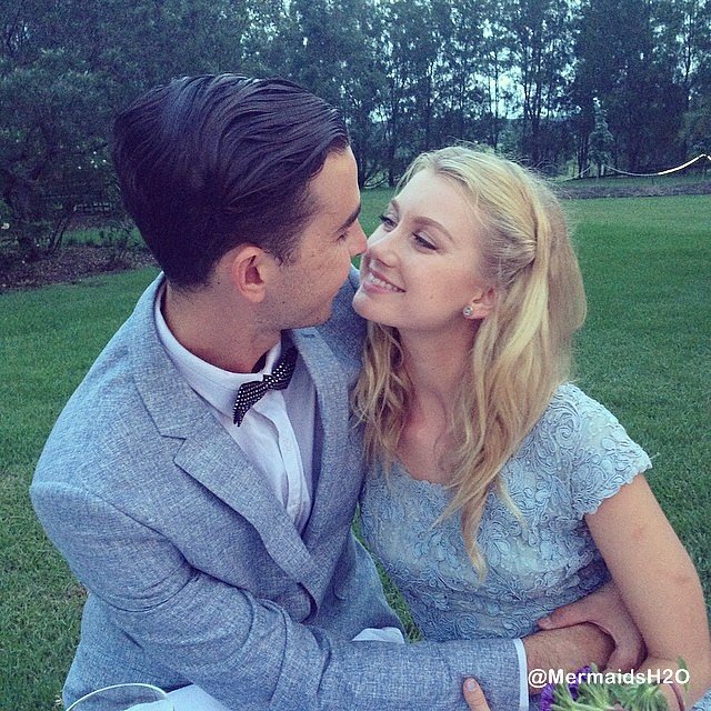 Isabel Durant con su novio