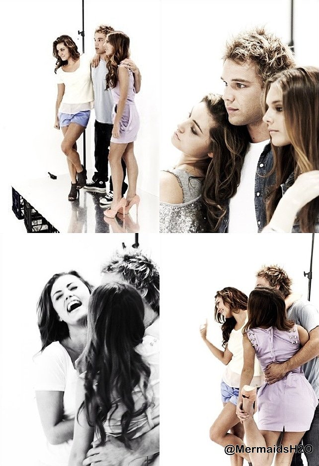 Phoebe Tonkin, Lincoln Lewis & Caitlin Stasey