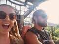 Cleo Massey y su novio en Kor&#269;ula Island, Croatia