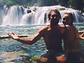 Cleo Massey y su novio-Krka National Park, Croatia