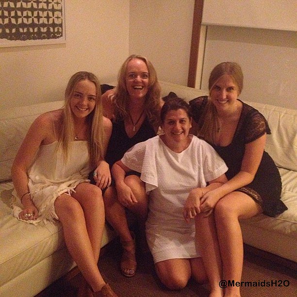Cleo Massey y su familia