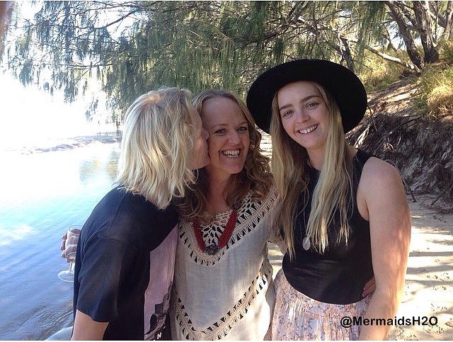 Cleo Massey y su familia