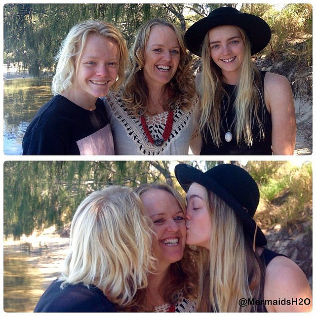 Cleo Massey y su familia