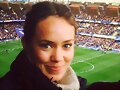 Allie Bertram en un partido del Chelsea