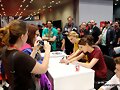 Lucy Fry Autograph Signing Comic-Con New York 2013