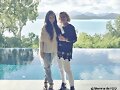 Allie Bertram con su madre