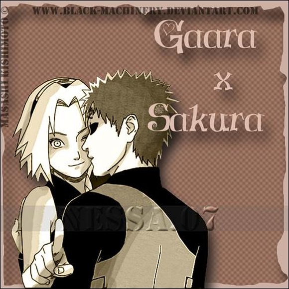 gaara y sakura