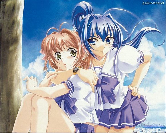 Haruka Suzumiya  y Mitsuki Hayase