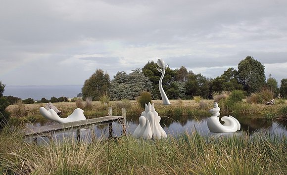 escultura blanca
