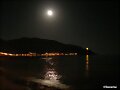 Madrugada con luna llena
