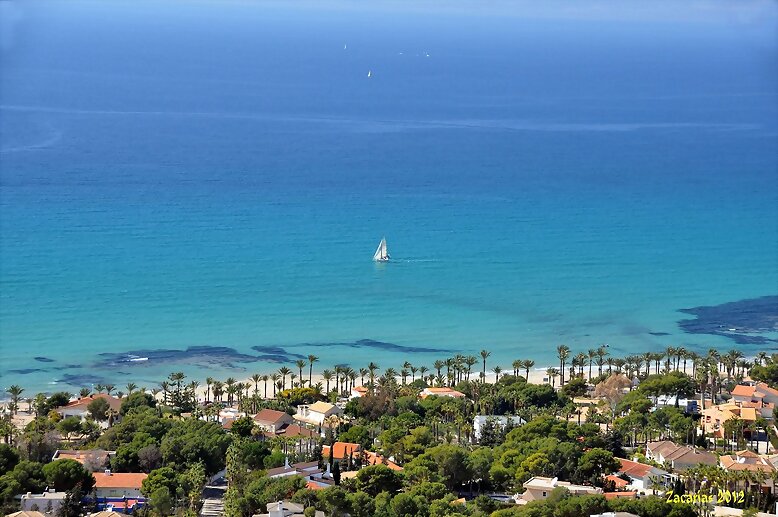 Velero por La Azohía (Cartagena)