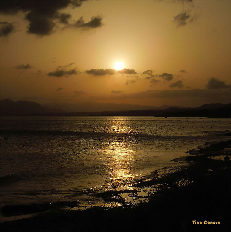 Puesta de sol en La Azohía (Cartagena)