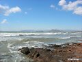 Playa de La Azoh&iacute;a en Cartagena