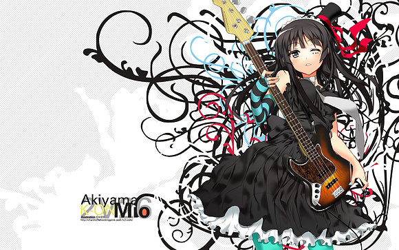 mio de k-on by ryoma xD