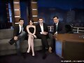 en el programa de jimmy kimmel