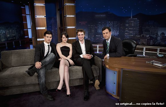 en el programa de jimmy kimmel