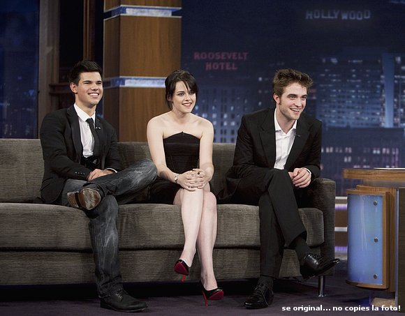 en el programa de jimmy kimmel