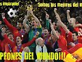 ESPA&Ntilde;A! CAMPEONES DEL MUNDOOO!!!
