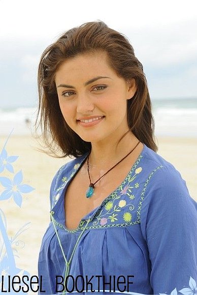 Cleo en la playa