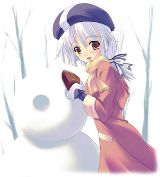 Está nevando!! *O*