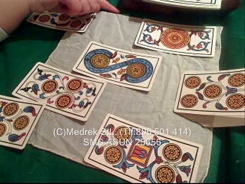 La colocaci&oacute;n de las cartas.