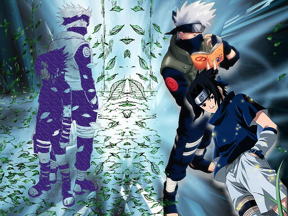 kakashi y sasuke