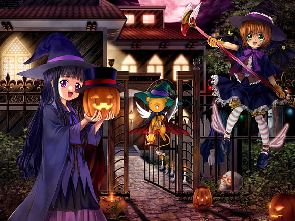 sakura halloween