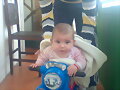 Gabriela,y su aficion por las motos.