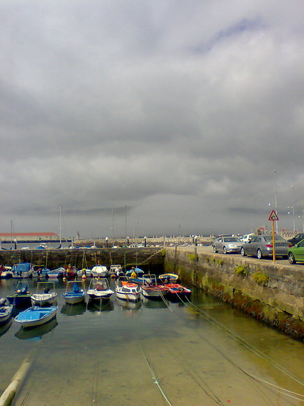 Llegaron las nubes.