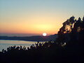el sol se va.