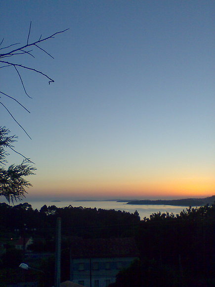 El sol se fue.