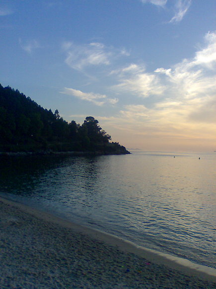 se esconde el sol.