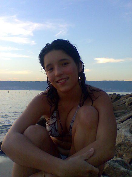 Pasamos el cumple de mi hija raquel en la playa