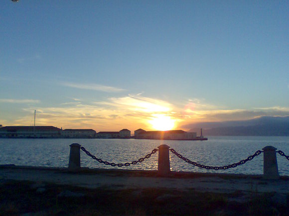 Atardecer de otoño.