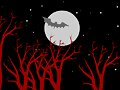 Hallowen y la luna.