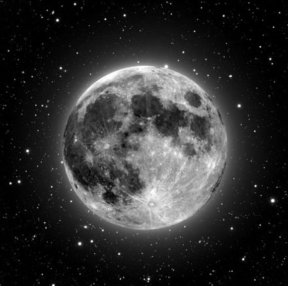 La luna, la linterna de las brujas.